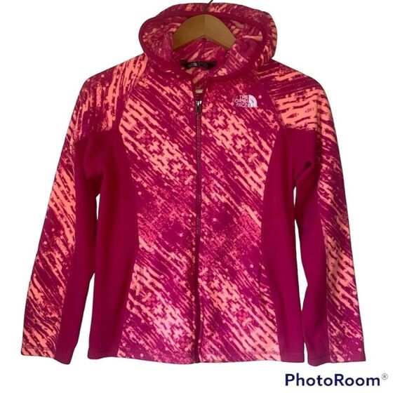 THE NORTH FACE Fleece Jacket Tie Dye Full Zip Hoodie - Picture 1 of 9